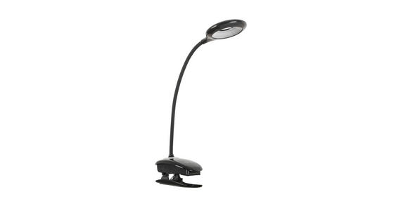 LED-KLEMMLEUCHTE 42/11/12 cm   - Schwarz, Basics, Kunststoff (42/11/12cm) - Boxxx