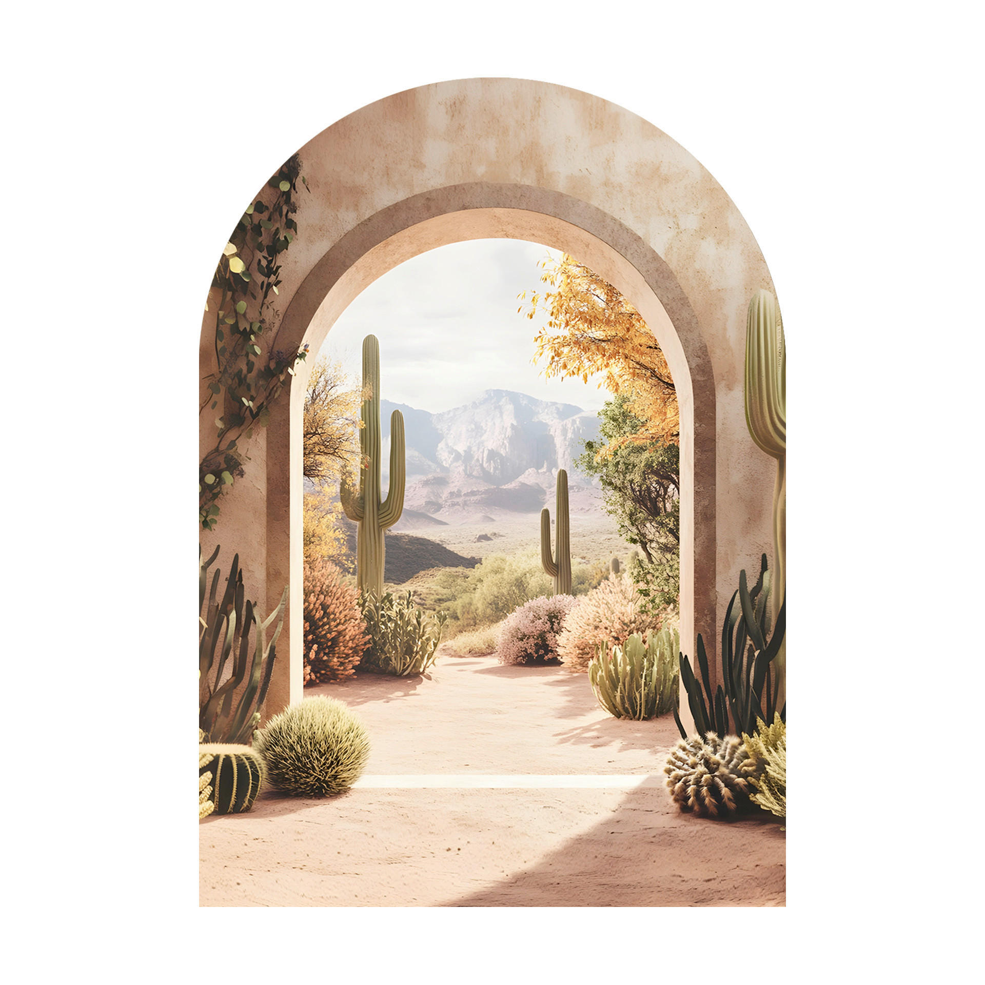 GLASBILD Landschaft & Natur 70/100 cm  - Multicolor, Basics, Glas/Papier (70/100cm)