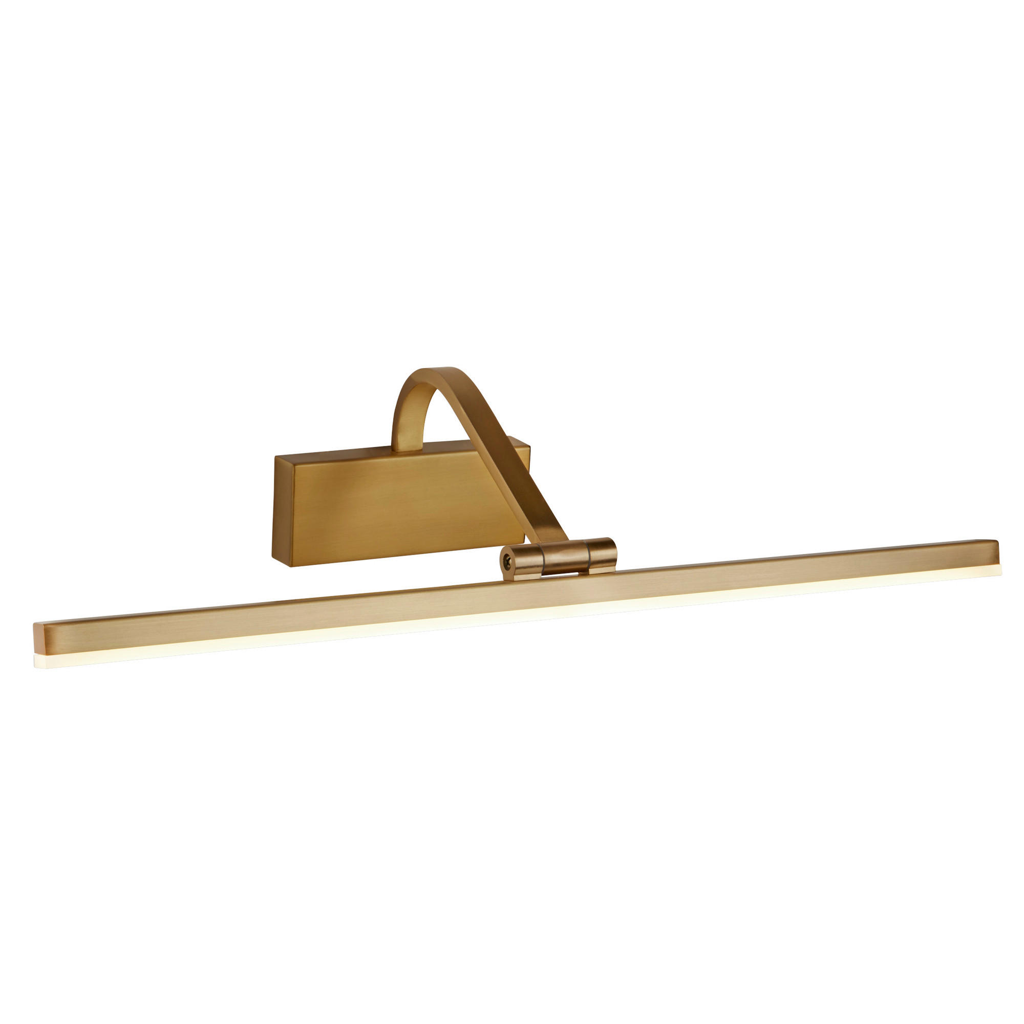 LED-BILDERLEUCHTE 51/11 cm   - Messingfarben, Design, Kunststoff/Metall (51/11cm)