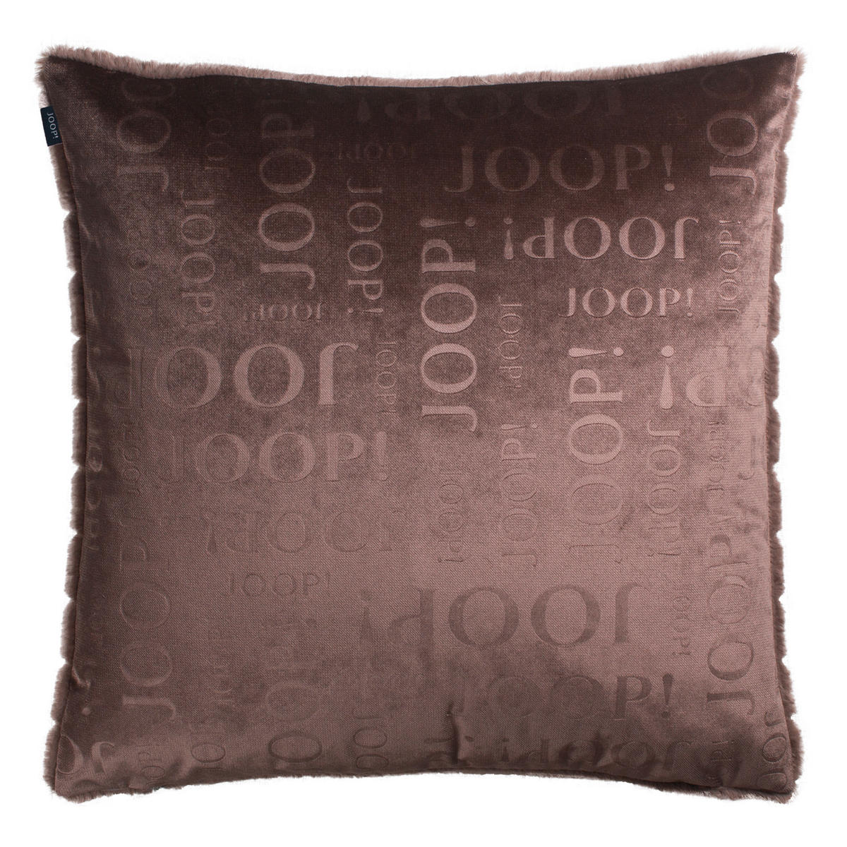 KISSENHÜLLE Glam 45/45 cm  - Schlammfarben/Fango, Basics, Textil (45/45cm) - Joop!