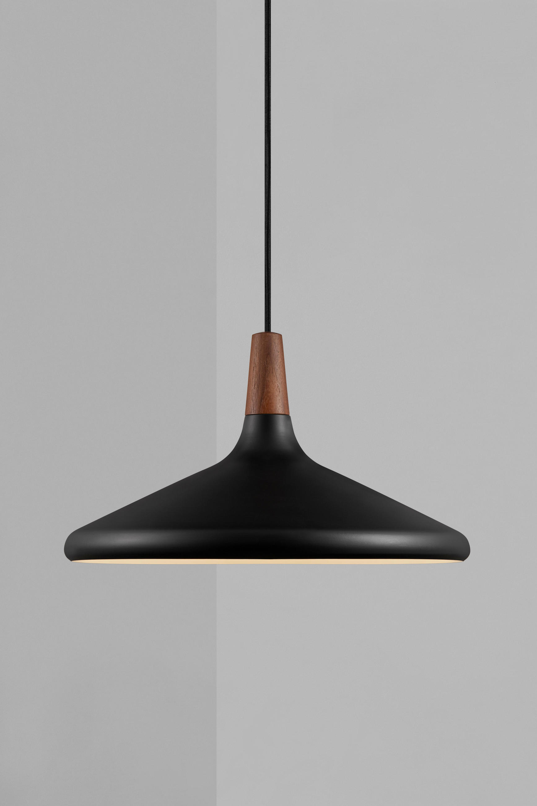 HÄNGELEUCHTE 39 cm  - Schwarz, Design, Holz/Metall (39cm) - Nordlux
