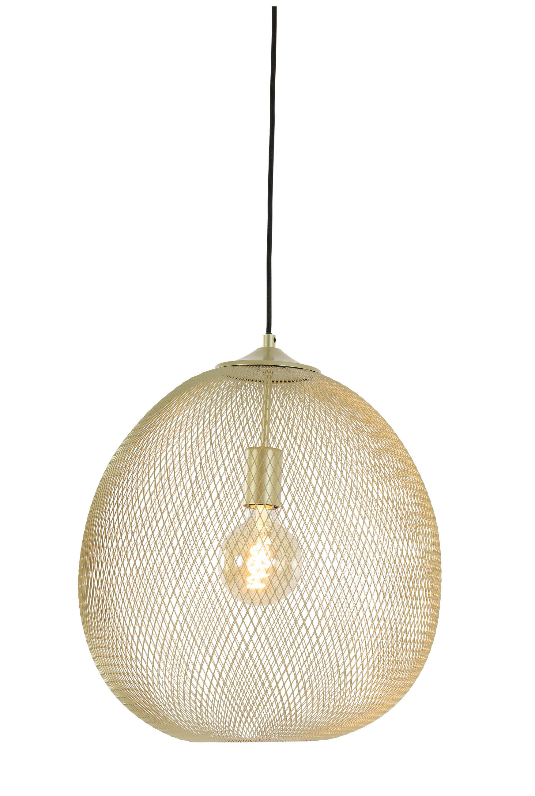 HÄNGELEUCHTE 40/45 cm   - Goldfarben, Design, Metall (40/45cm) - Light & Living