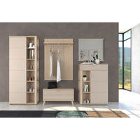 GARDEROBENPANEEL  in 90/130/30 cm  - Eichefarben, Design, Holzwerkstoff (90/130/30cm) - Stylife
