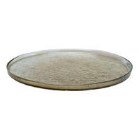 PLATTE - Braun, KONVENTIONELL, Glas (32/2cm) - Ritzenhoff Breker