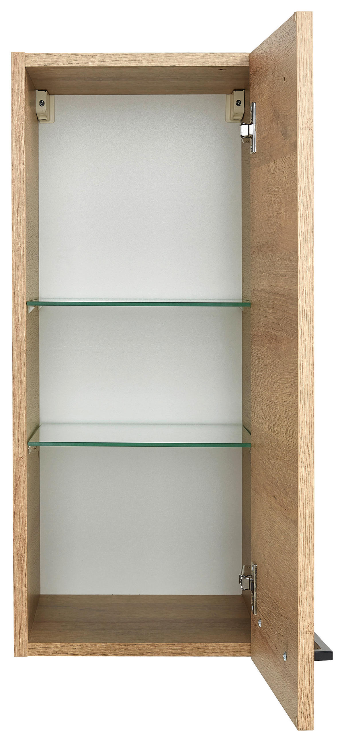 HÄNGESCHRANK 30/70/32,5 cm  - Eichefarben/Schwarz, MODERN, Glas/Holzwerkstoff (30/70/32,5cm) - Pelipal