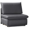 SCHLAFSESSEL in Flachgewebe Grau  - Grau, Design, Textil (90/89/83cm) - Novel