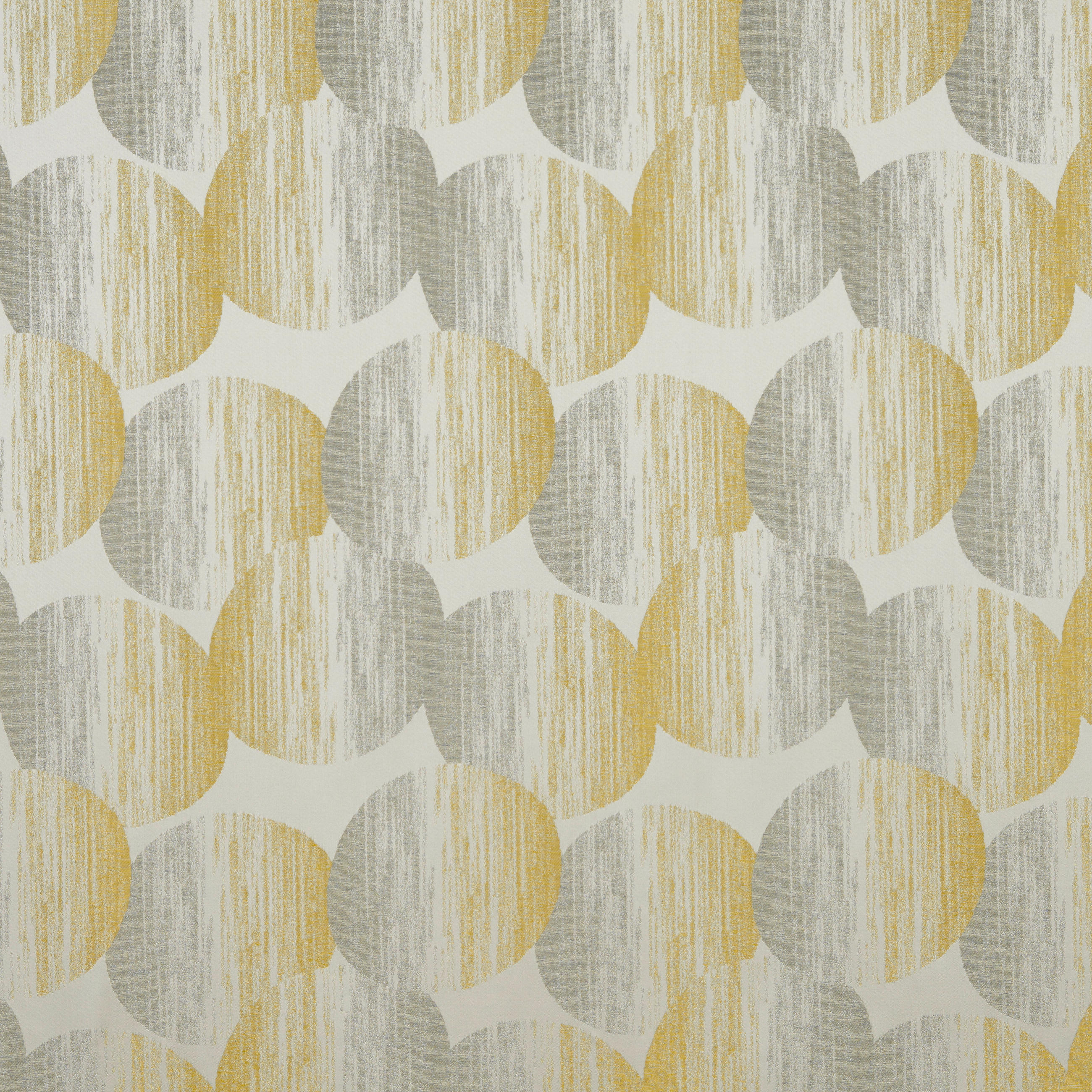 VORHANGSTOFF per lfm blickdicht  - Gelb/Grau, Design, Textil (154cm) - Esposa