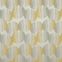 VORHANGSTOFF per lfm blickdicht  - Gelb/Grau, Design, Textil (154cm) - Esposa