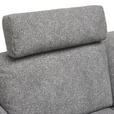 ECKSOFA in Struktur Grau  262/157 cm  - Schwarz/Grau, Design, Textil/Metall (262/157cm) - Novel