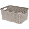 AUFBEWAHRUNGSKÖRBCHEN 3er-Set  - Beige, Basics, Kunststoff (28,5/19,5/12,9cm) - My Baby Lou