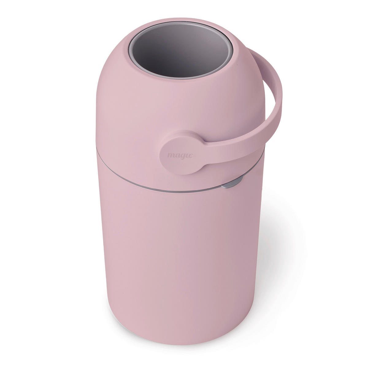 KOŠ ZA PELENE  Majestic  - pink, Basics, plastika (24,5/48,5/26cm) - MAGIC