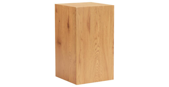 BEISTELLTISCH in Holzwerkstoff 40/40/70 cm - Eichefarben, Design, Holzwerkstoff (40/40/70cm) - Xora
