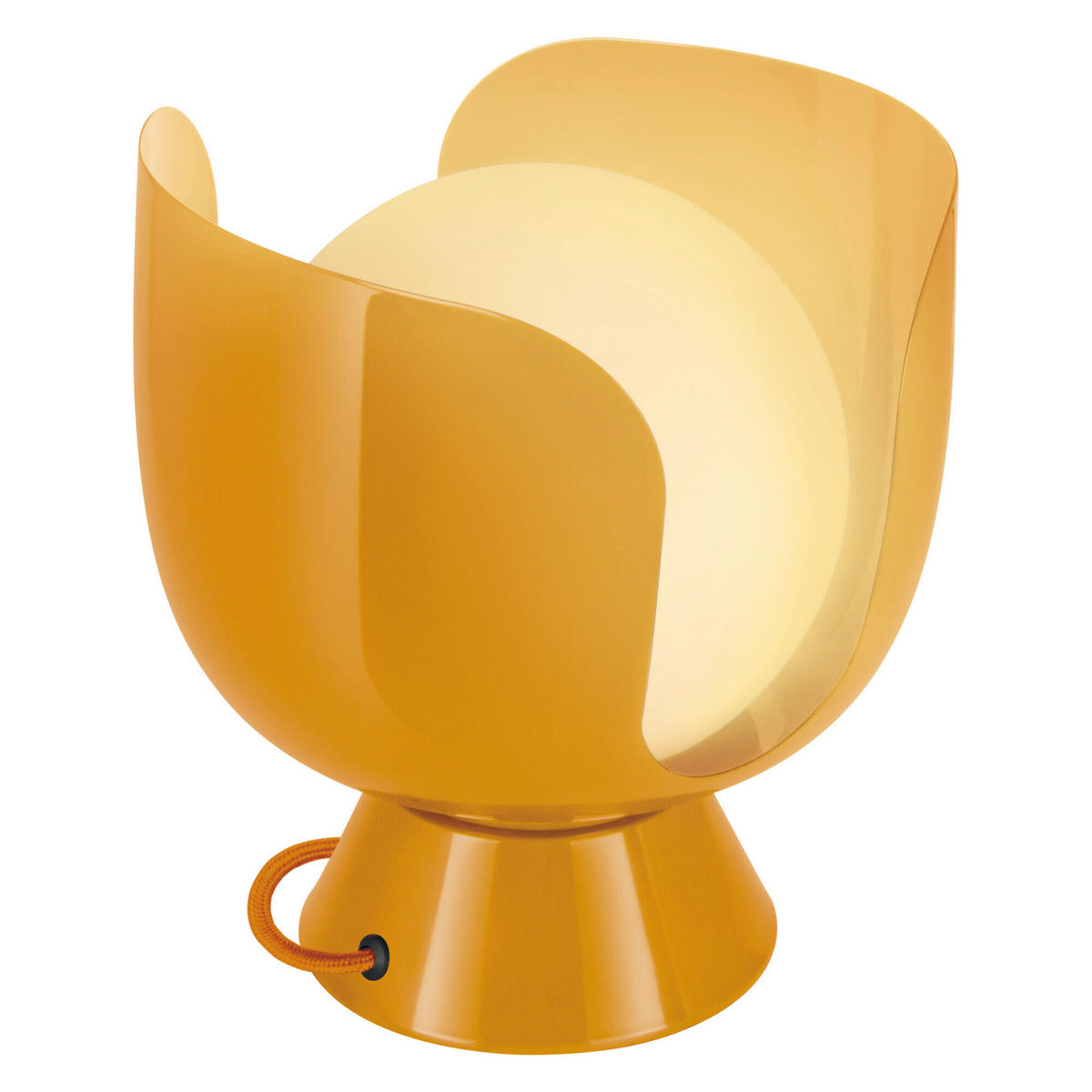 TISCHLEUCHTE 20/21 cm   - Orange, Basics, Metall (20/21cm) - Osram