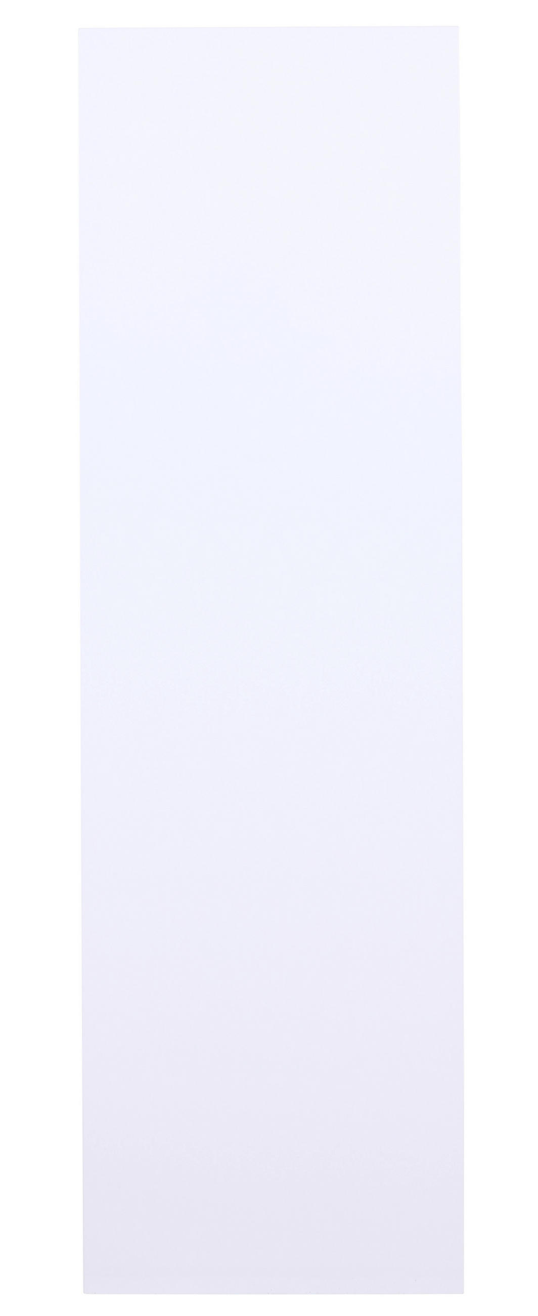 DVERE, biela s vysokým leskom, 45,3/151,5/1,8 cm - biela s vysokým leskom, Konventionell, kompozitné drevo (45,3/151,5/1,8cm) - Hom`in