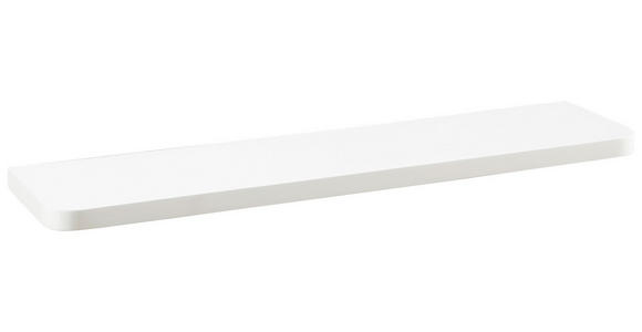 WANDBOARD Weiß - Weiß, Basics, Holzwerkstoff (80/2,5/20cm) - Xora