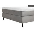 BOXSPRINGBETT 160/200 cm  in Grau  - Schwarz/Grau, Trend, Holz/Textil (160/200cm) - Esposa