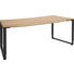 SCHREIBTISCH - Eichefarben/Anthrazit, Natur, Holz/Metall (200/68-82/80/88,5cm) SCHREIBTISCH - Eichefarben/Anthrazit, Natur, Holz/Metall (200/68-82/80/88,5cm)