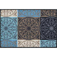 FUßMATTE  50/75 cm  Multicolor  - Multicolor, KONVENTIONELL, Kunststoff/Textil (50/75cm) - wash+dry