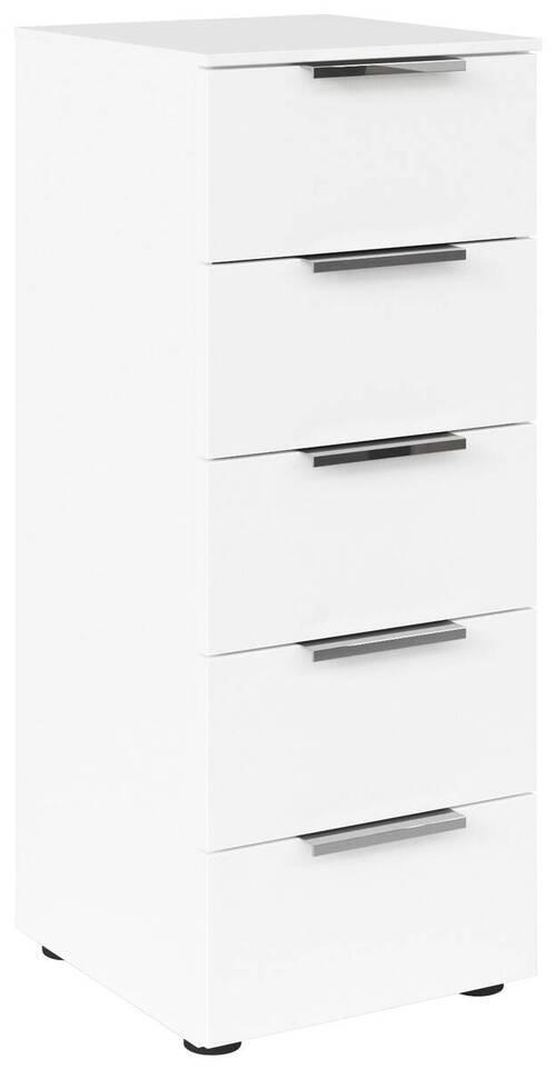 KOMÓD 40/100/42 cm  - króm/fekete, Modern, műanyag/faalapú anyag (40/100/42cm) - Rauch Möbel