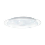 LED-DECKENLEUCHTE 24 W  40/6 cm    - Chromfarben/Transparent, Basics, Kunststoff/Metall (40/6cm) - Boxxx