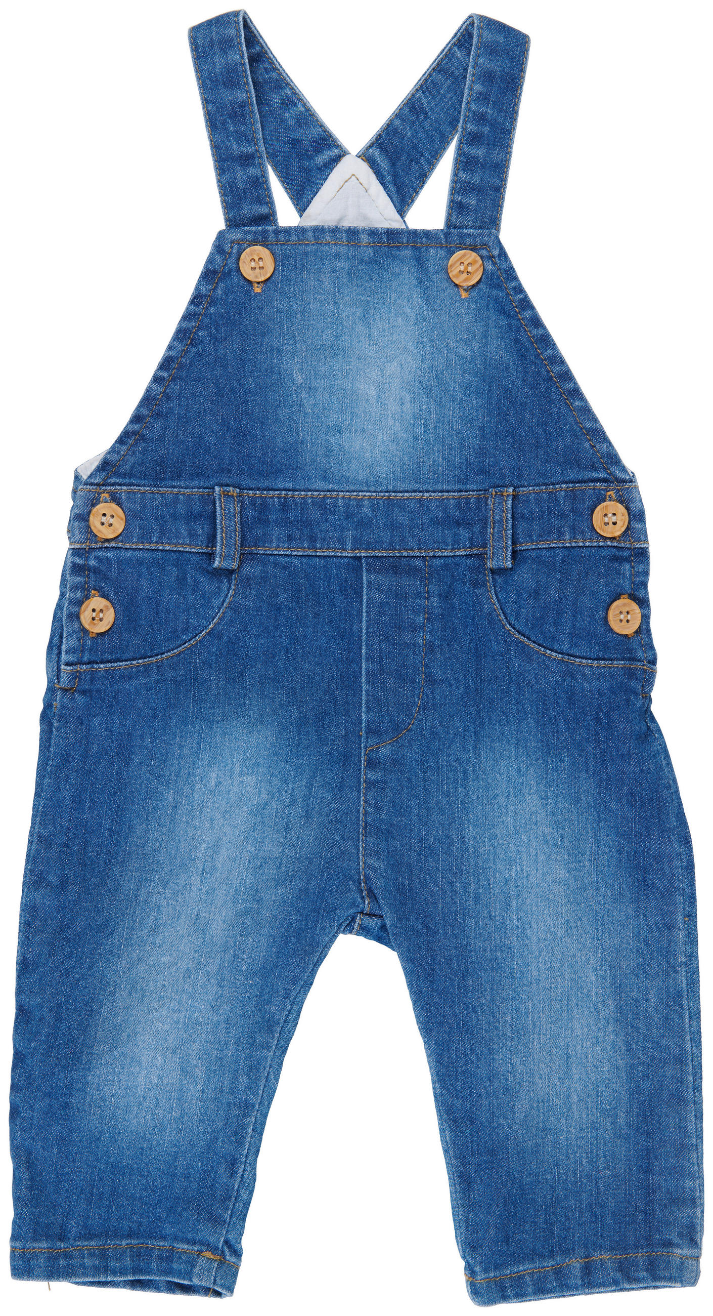 LATZHOSE  - Dunkelblau, Basics, Textil (62null) - Patinio