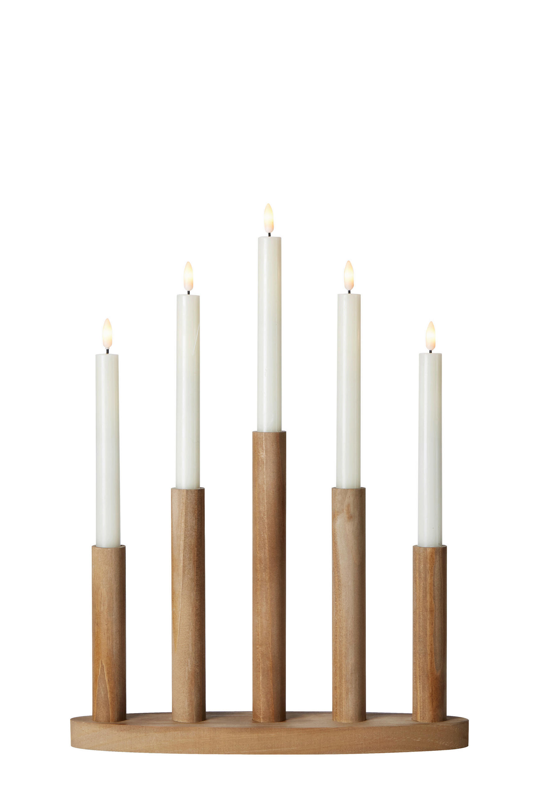 LED-DEKOLEUCHTE  - Hellbraun, Basics, Holz (34,2/47/7cm) - Markslöjd