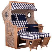 STRANDKORB - Akaziefarben, LIFESTYLE, Holz/Kunststoff (130/165/80cm)