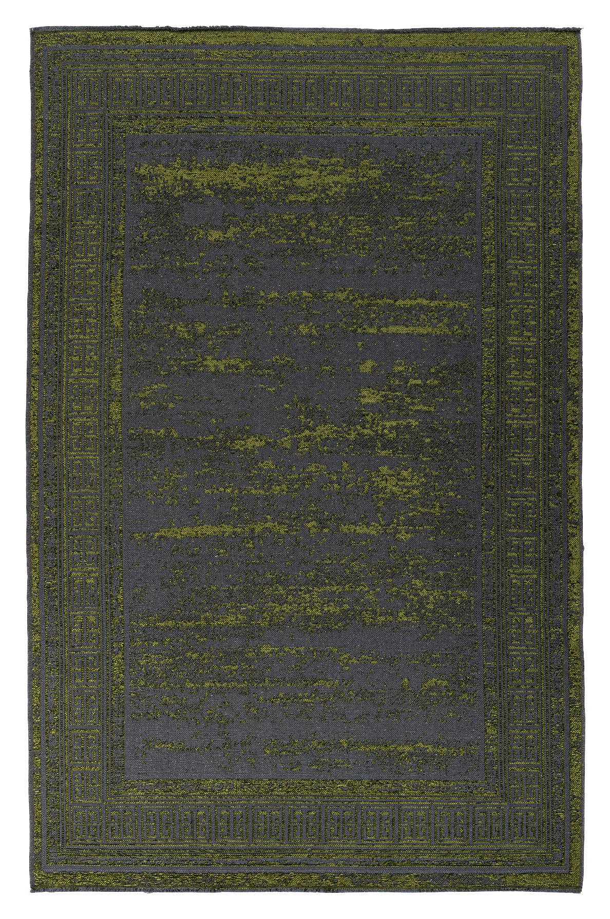 FLACHWEBETEPPICH 80/150 cm Grün  - Grün, KONVENTIONELL, Textil (80/150cm)