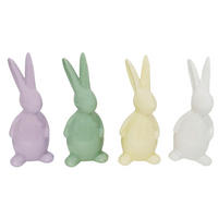 DEKOHASE - Gelb/Lila, LIFESTYLE, Keramik (8,7/19,2/8cm)