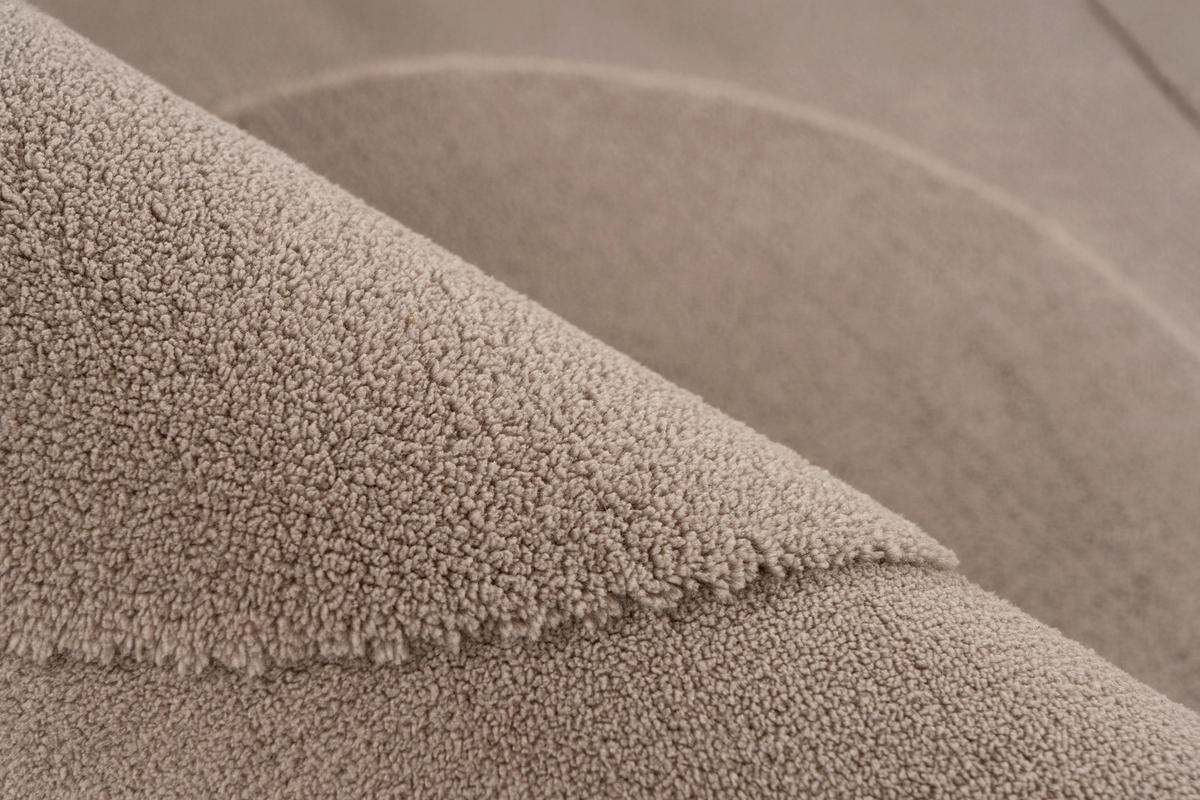 WEBTEPPICH 80/150 cm  - Taupe, Basics, Textil (80/150cm)