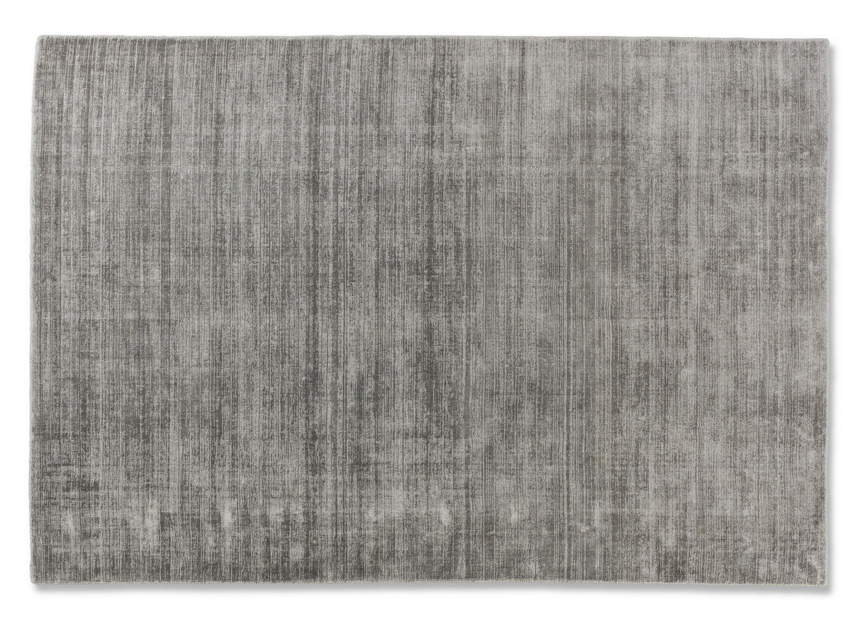 HANDWEBTEPPICH 170/240 cm Alessa  - Silberfarben, Design, Textil (170/240cm) - Schöner Wohnen