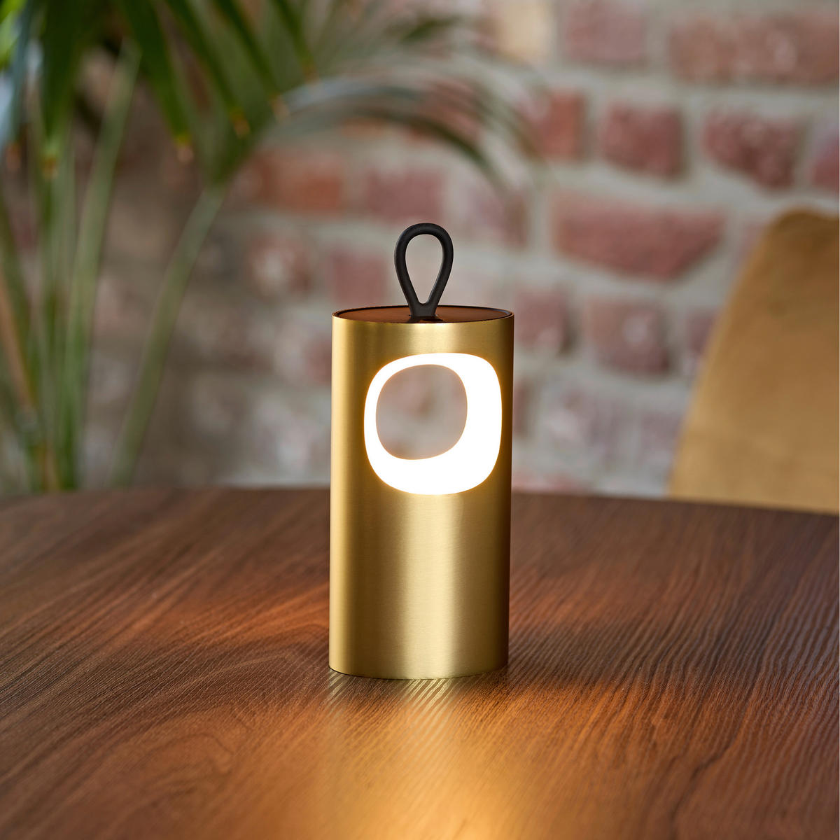 AKKU-TISCHLEUCHTE Lunari 6/8,3/16 cm   - Goldfarben, Design, Metall (6/8,3/16cm)