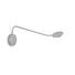 WANDLEUCHTE - Nickelfarben, KONVENTIONELL, Metall (60cm) WANDLEUCHTE - Nickelfarben, KONVENTIONELL, Metall (60cm)