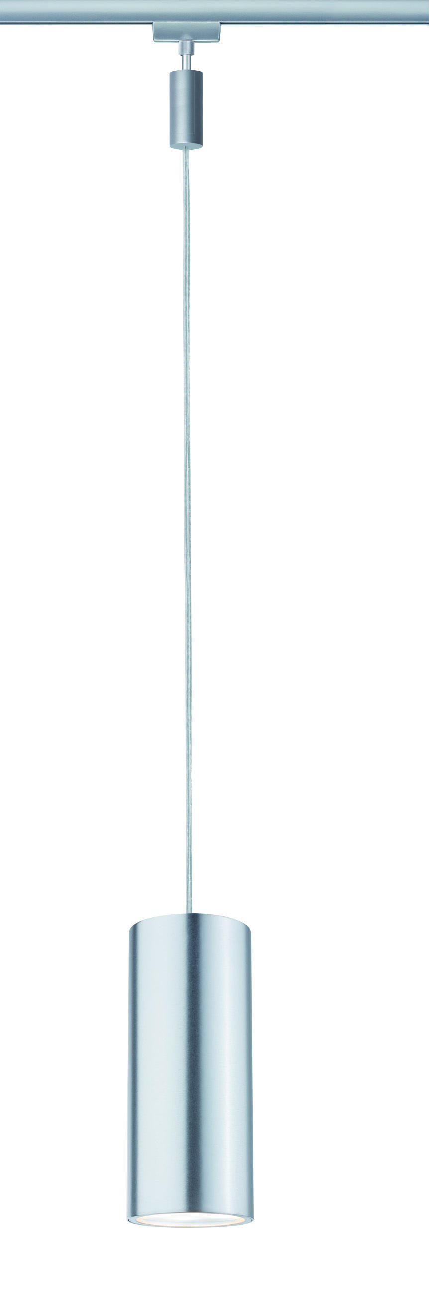 SCHIENENSYSTEM-HÄNGELEUCHTE URail - Chromfarben, Design, Metall (8,5/135cm) - Paulmann