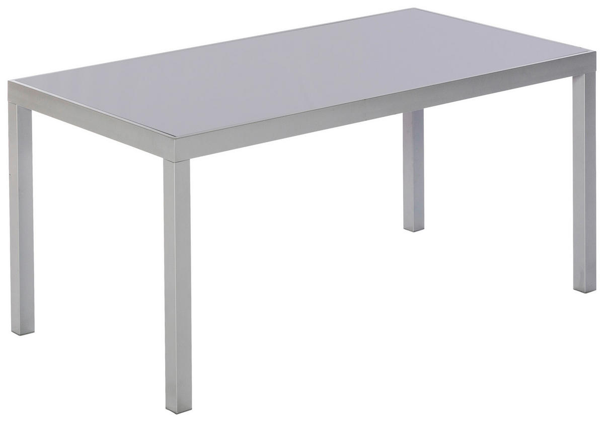 GARTENSET Aluminium  - Taupe/Silberfarben, MODERN, Textil/Metall - Gardenson