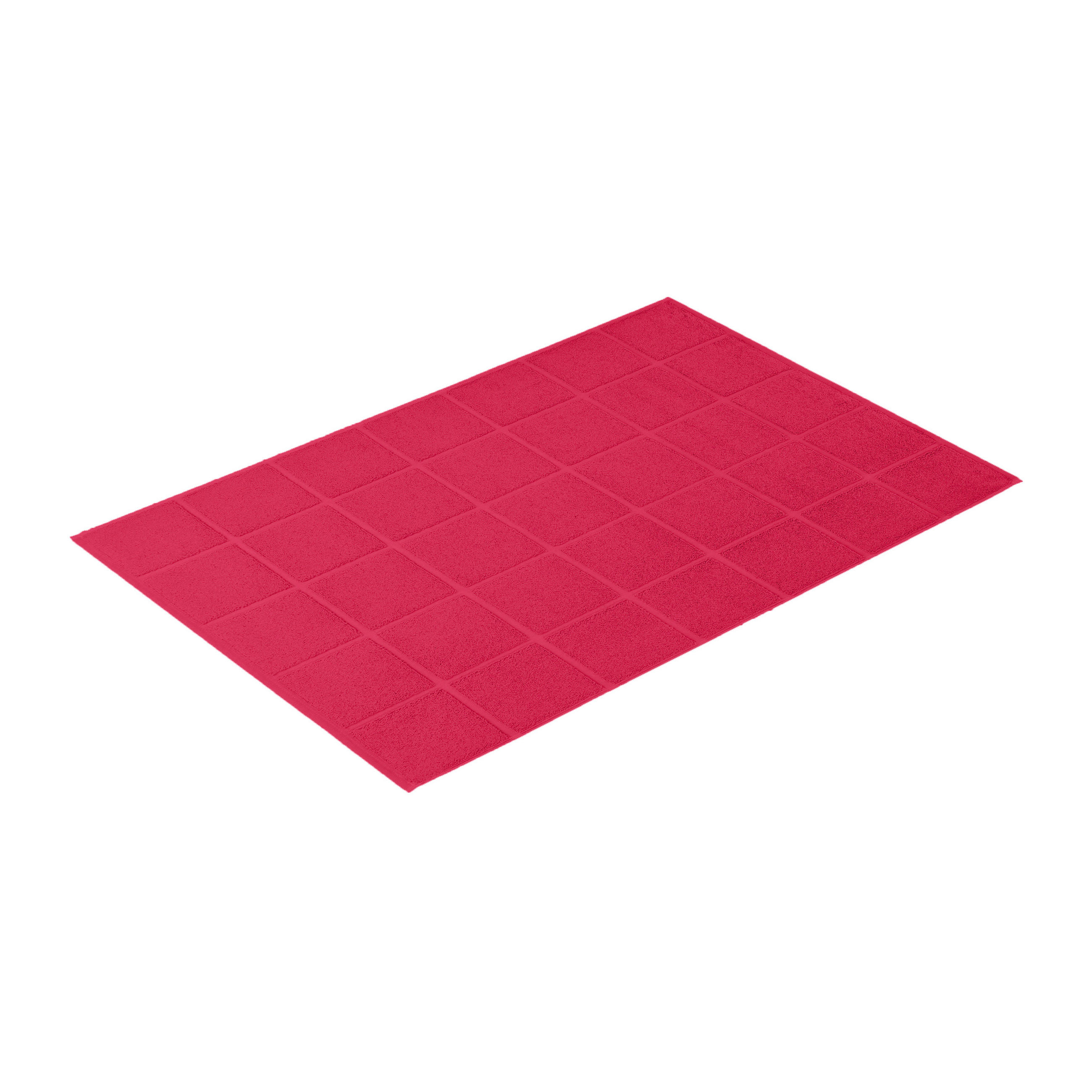 BADTEPPICH Rosa 60/90 cm  - Rosa, KONVENTIONELL, Textil (60/90cm) - Vossen