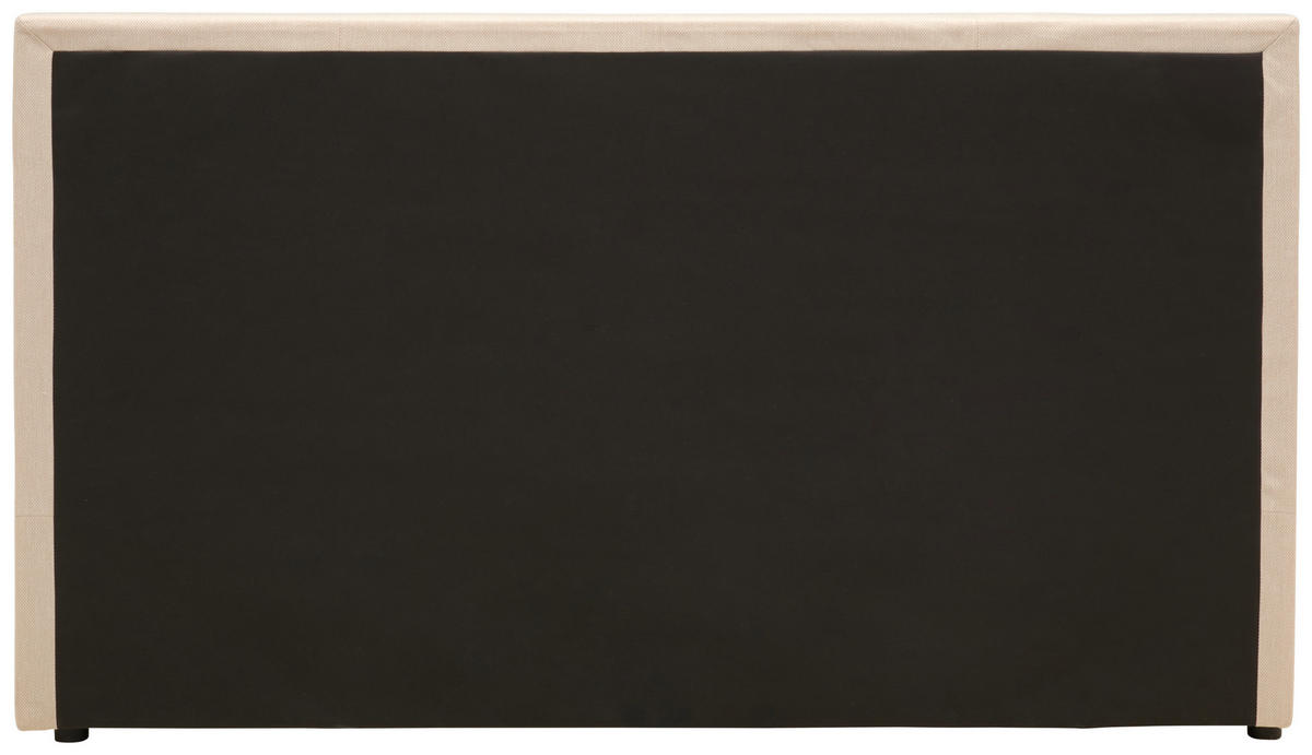 BOX KREVET    160/200 cm  - boje pijeska/crna, Basics, tekstil/drvo (160/200cm) - P & B