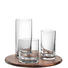 SET KOZARCEV - rjava/prozorna, steklo/les (24,00/17,00/24,00cm) - Leonardo SET KOZARCEV - rjava/prozorna, steklo/les (24,00/17,00/24,00cm) - Leonardo