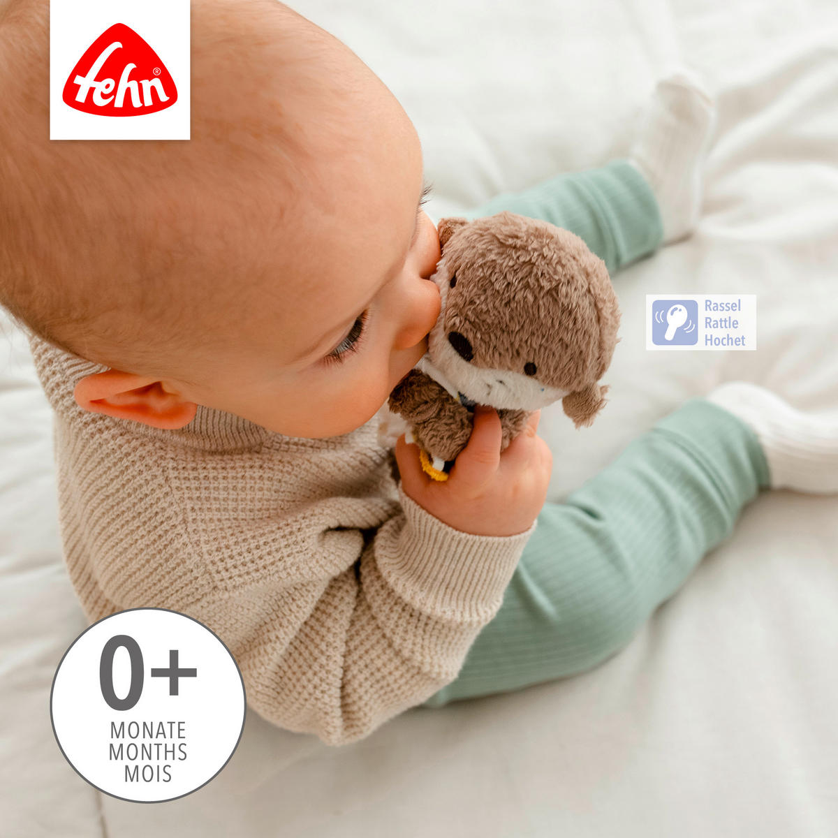 GREIFLING Otter Theo  - Multicolor, Basics, Textil (17/9/5cm) - Fehn