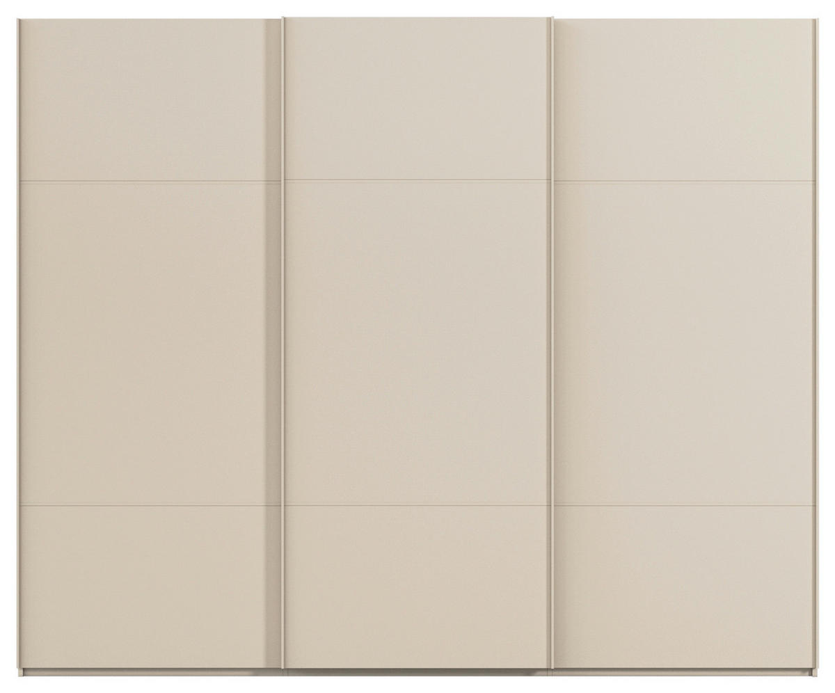 SCHWEBETÜRENSCHRANK in Champagner  - Champagner, Konventionell, Holzwerkstoff/Metall (242/223/68cm) - Novel