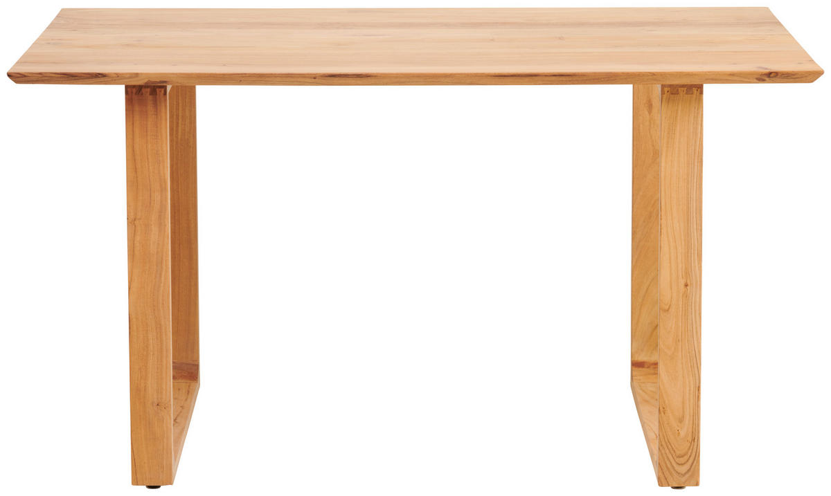 JEDÁLENSKÝ STÔL, akácia, farba akácie, 140/76/80 cm - farba akácie, Modern, drevo (140/76/80cm) - MID.YOU