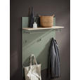 GARDEROBENPANEEL  in 80/115/28 cm  - Grün, Design, Holzwerkstoff (80/115/28cm) - Voleo