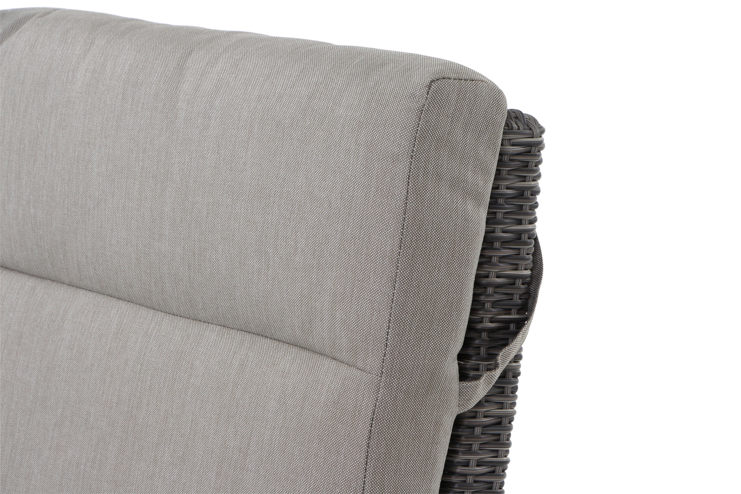 LOUNGEGARNITUR 4-teilig   72/206/103 cm Aluminium  - Grau, Basics, Keramik/Kunststoff (72/206/103cm) - Siena Garden