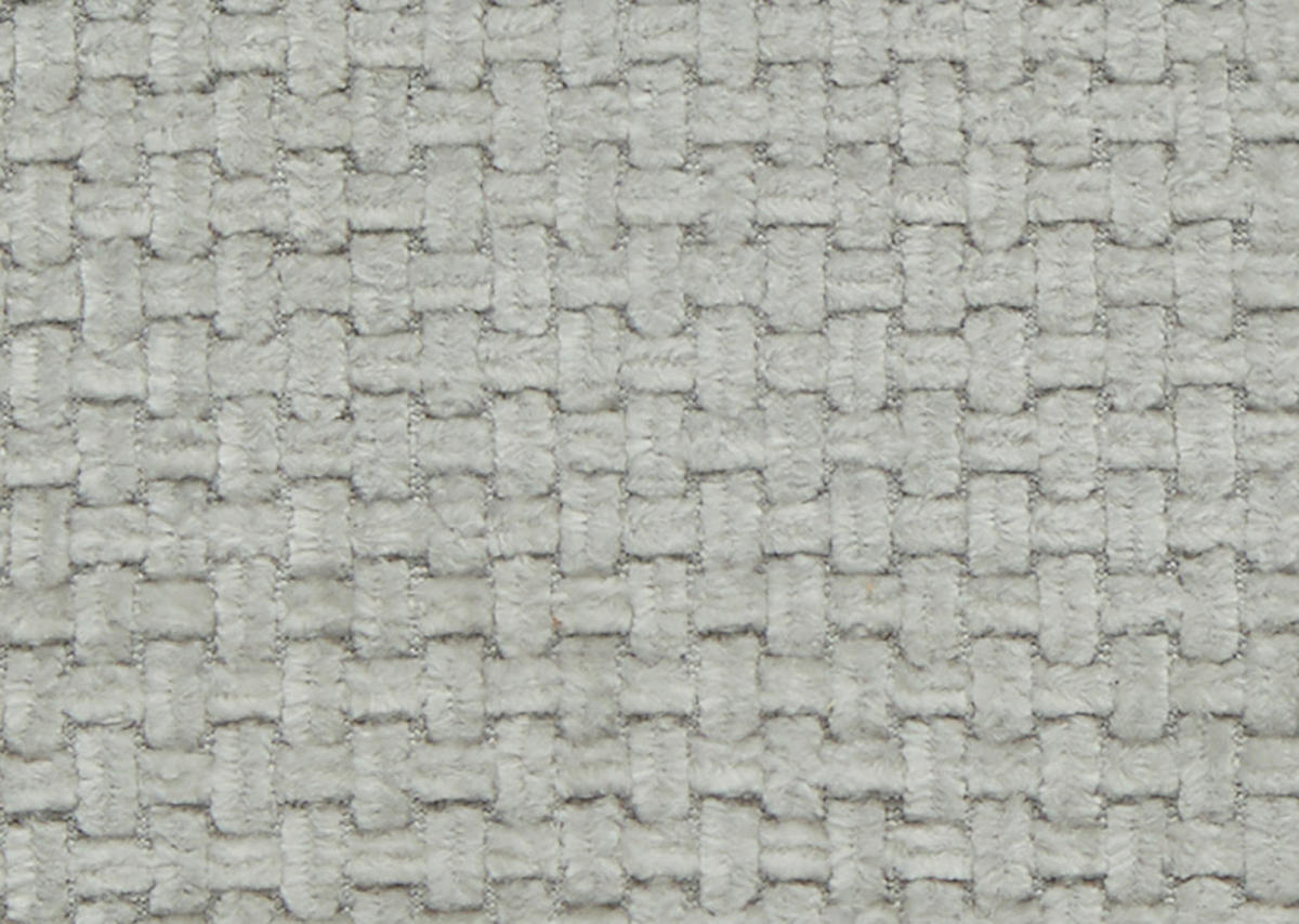 ECKSOFA in Webstoff Hellgrau  - Hellgrau/Schwarz, Design, Textil/Metall (179-202/288cm) - Stylife