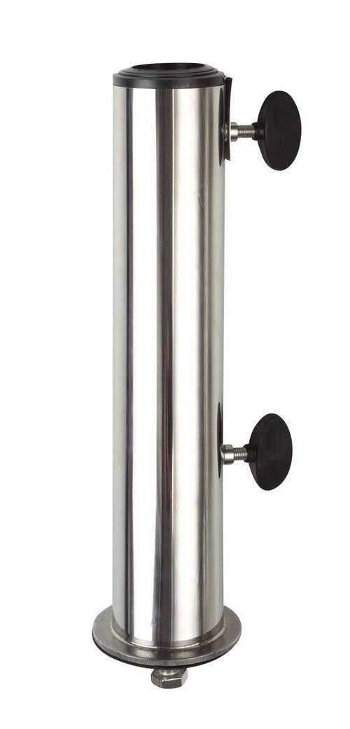 STANDROHR - Edelstahlfarben/Schwarz, Basics, Metall (6/34cm) - Doppler