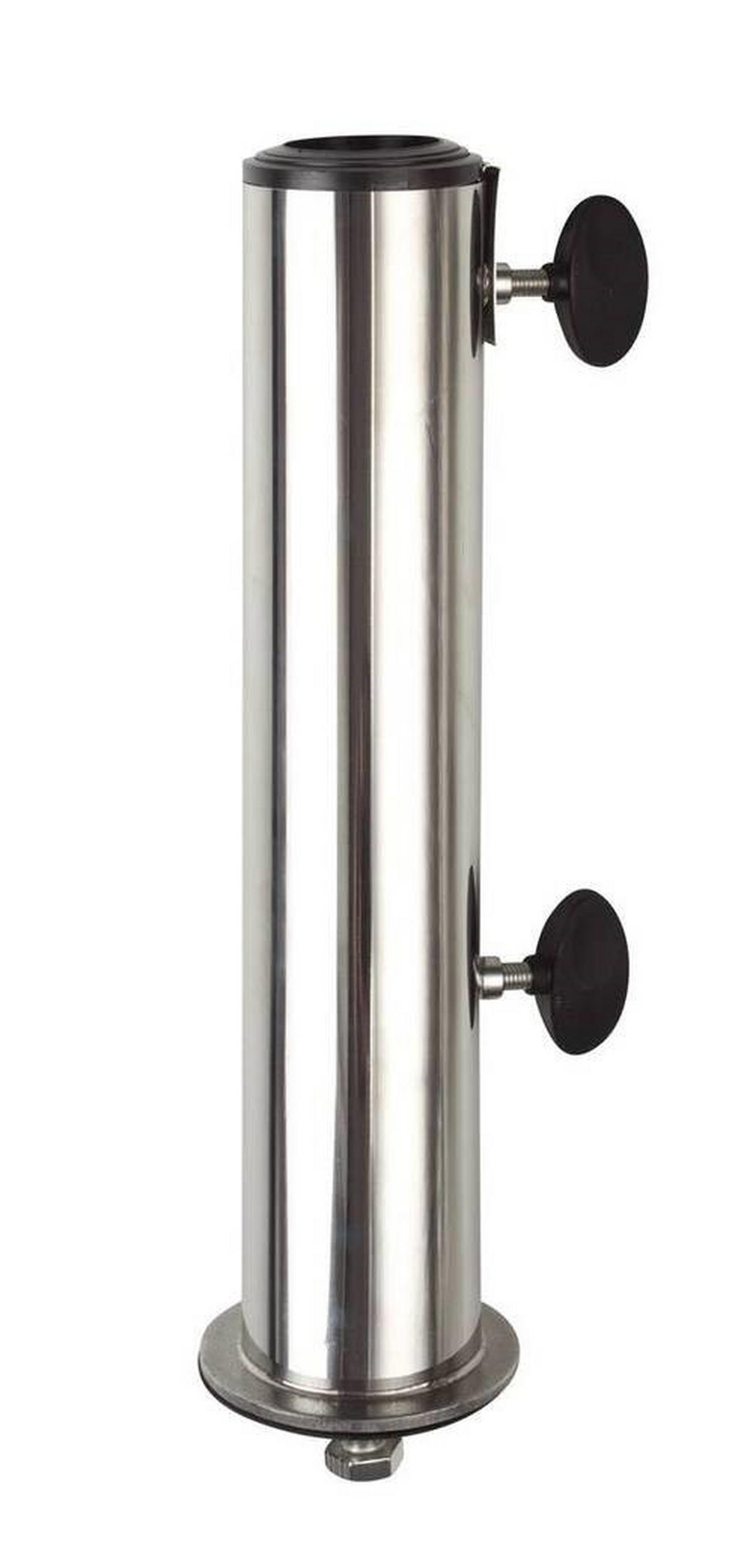STANDROHR - Edelstahlfarben/Schwarz, Basics, Metall (6/34cm) - Doppler