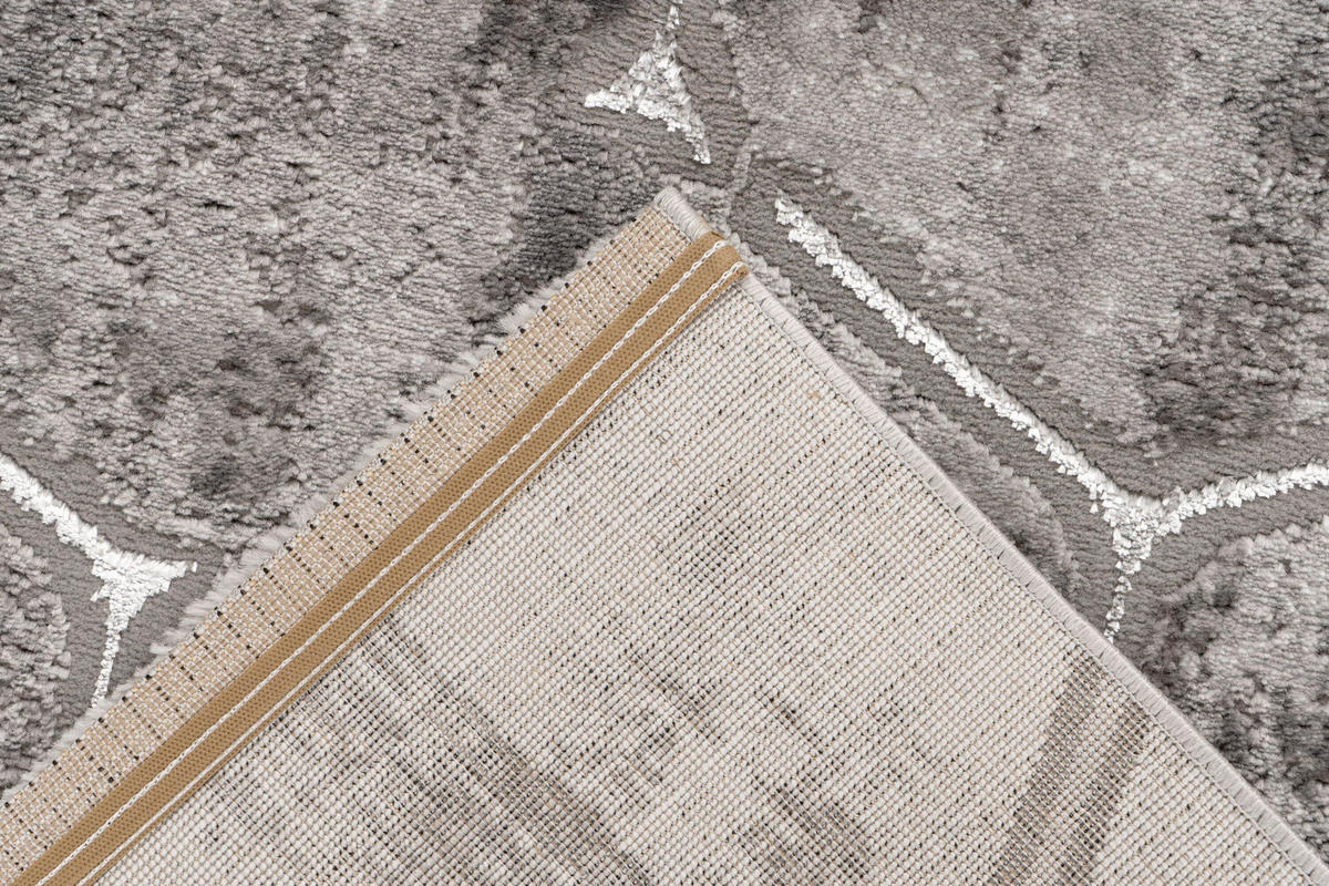 FLATVÄVD MATTA 80/300 cm  - silver, Basics, textil (80/300cm) - Kayoom