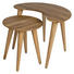 COUCHTISCH Wildeiche massiv Freiform Eichefarben - Eichefarben, Design, Holz (60/35/47,5/41,7/40/35cm) - Linea Natura