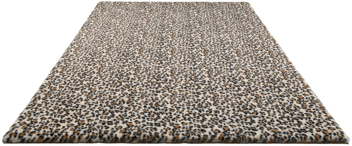 KOBEREC S VYSOKÝM VLASEM, 120 cm béžová - béžová, Konvenční, textil (120cm) - Novel