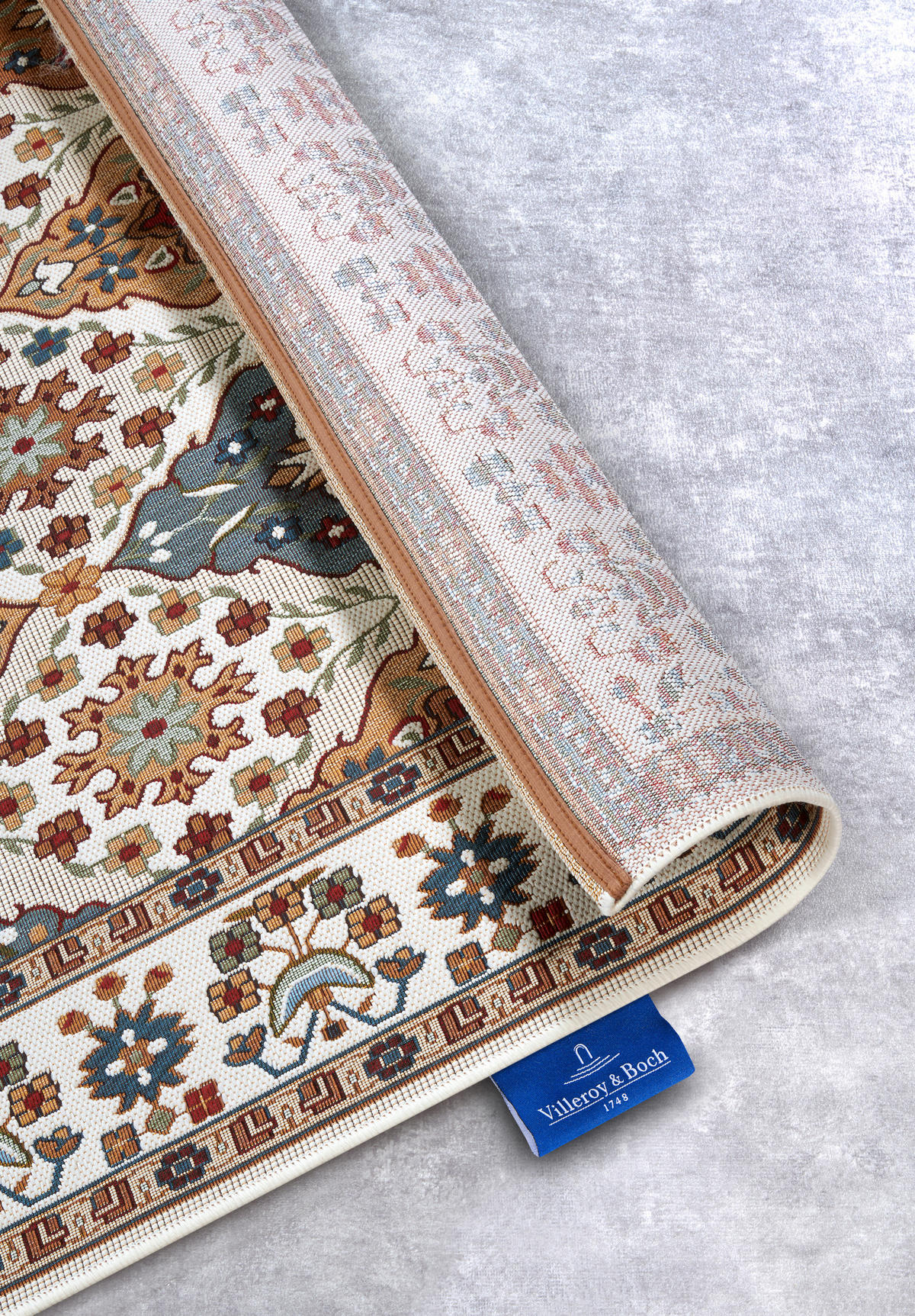 OUTDOORTEPPICH 160/235 cm Kollektion 1767 Creme, Multicolor  - Multicolor/Creme, Design, Kunststoff (160/235cm) - Villeroy & Boch